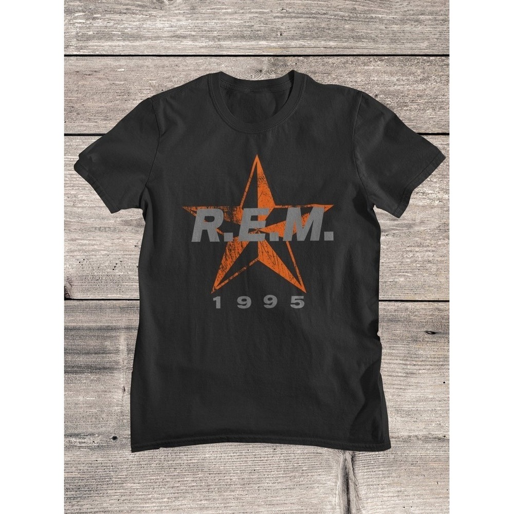 REM Band Shirt 1980s Alternative Rock Tee